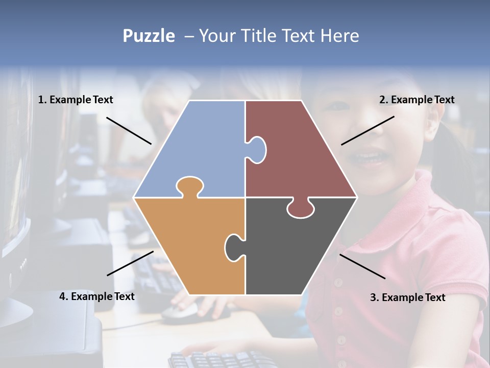 Background Camera Chinese PowerPoint Template