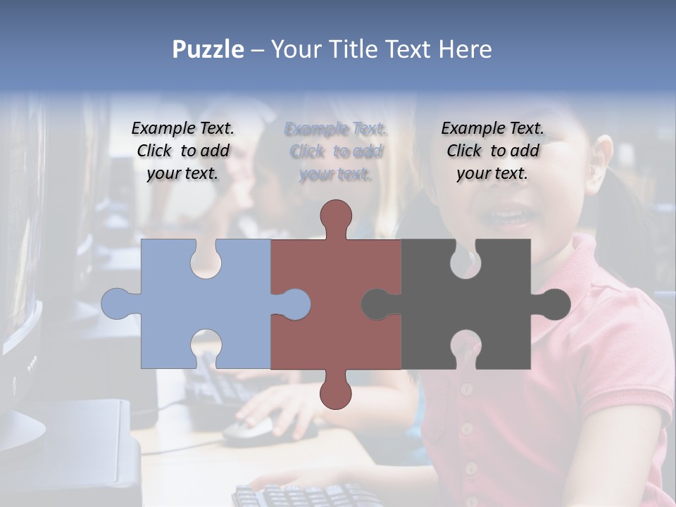 Background Camera Chinese PowerPoint Template