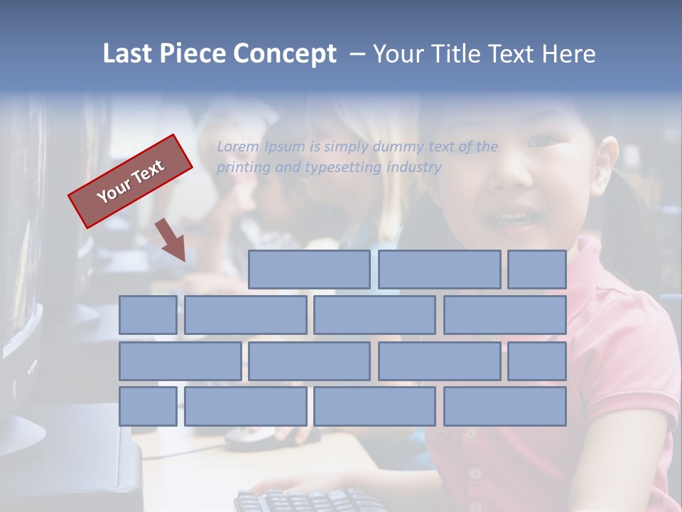 Background Camera Chinese PowerPoint Template