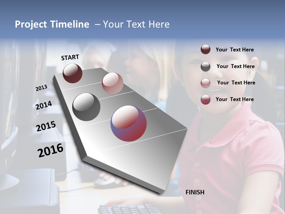 Background Camera Chinese PowerPoint Template