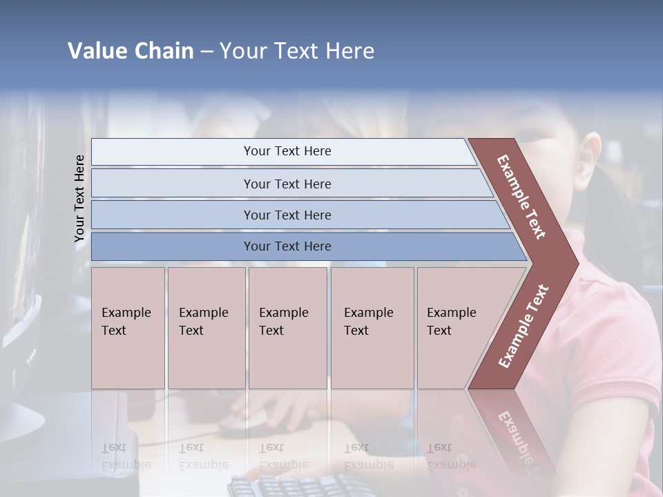 Background Camera Chinese PowerPoint Template