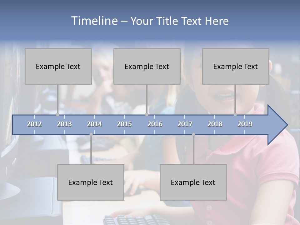 Background Camera Chinese PowerPoint Template