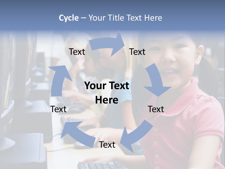 Background Camera Chinese PowerPoint Template
