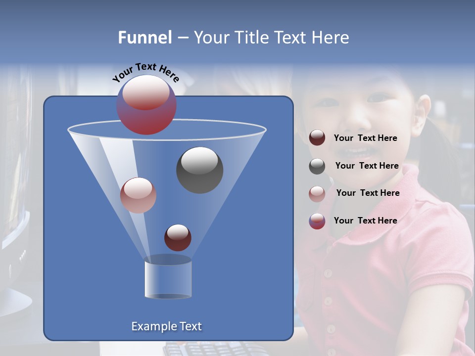 Background Camera Chinese PowerPoint Template