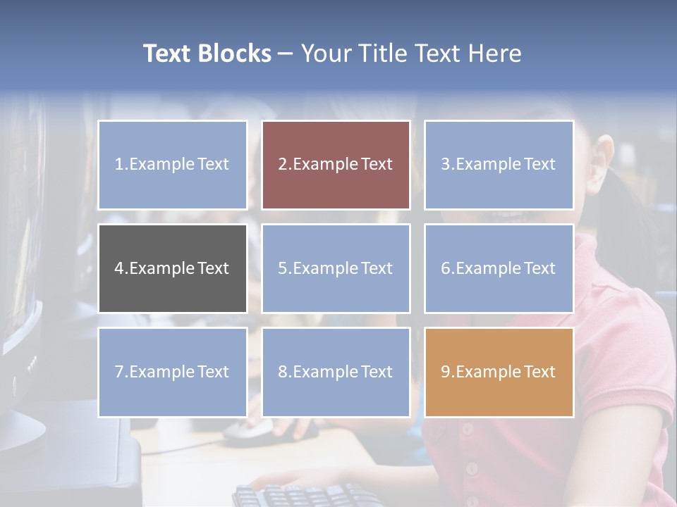 Background Camera Chinese PowerPoint Template