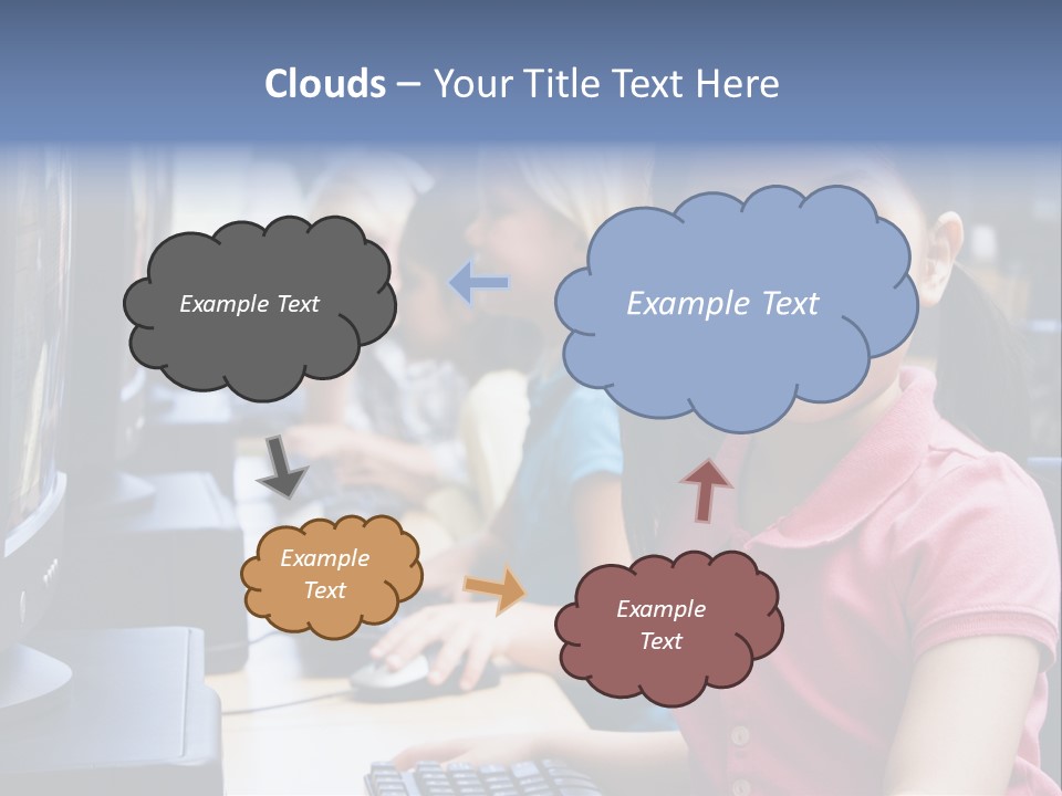 Background Camera Chinese PowerPoint Template