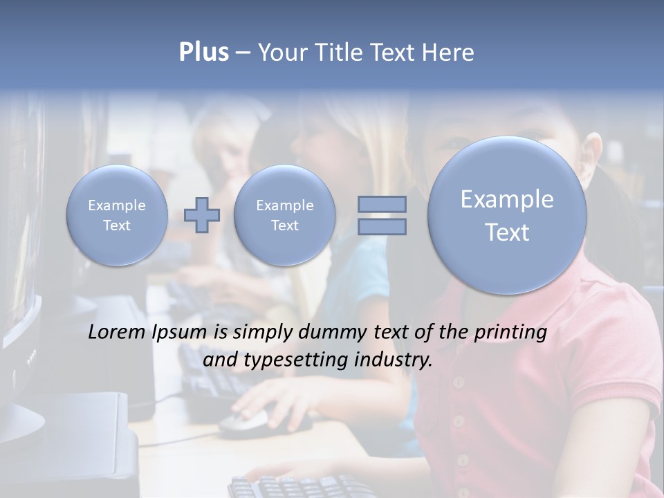 Background Camera Chinese PowerPoint Template