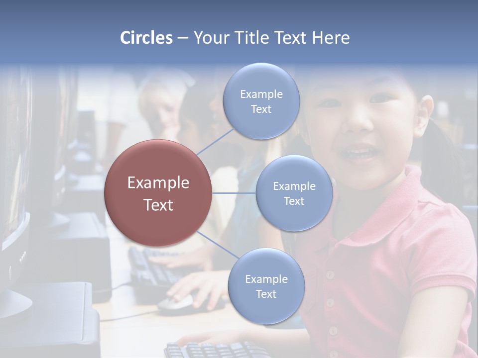 Background Camera Chinese PowerPoint Template