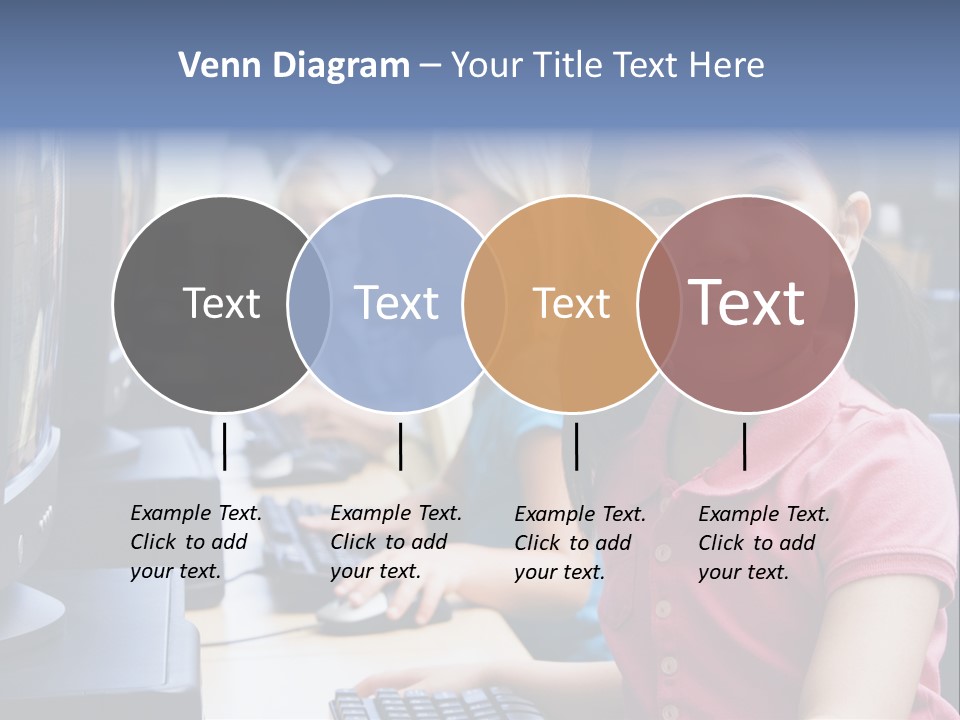 Background Camera Chinese PowerPoint Template