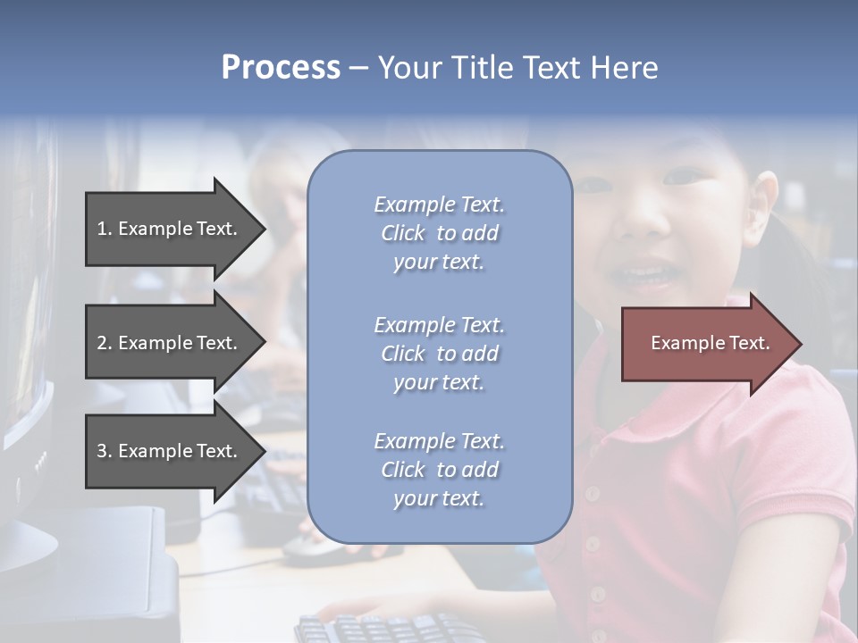 Background Camera Chinese PowerPoint Template