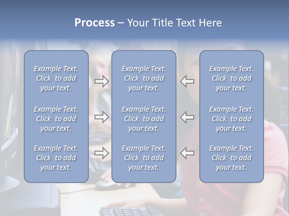 Background Camera Chinese PowerPoint Template