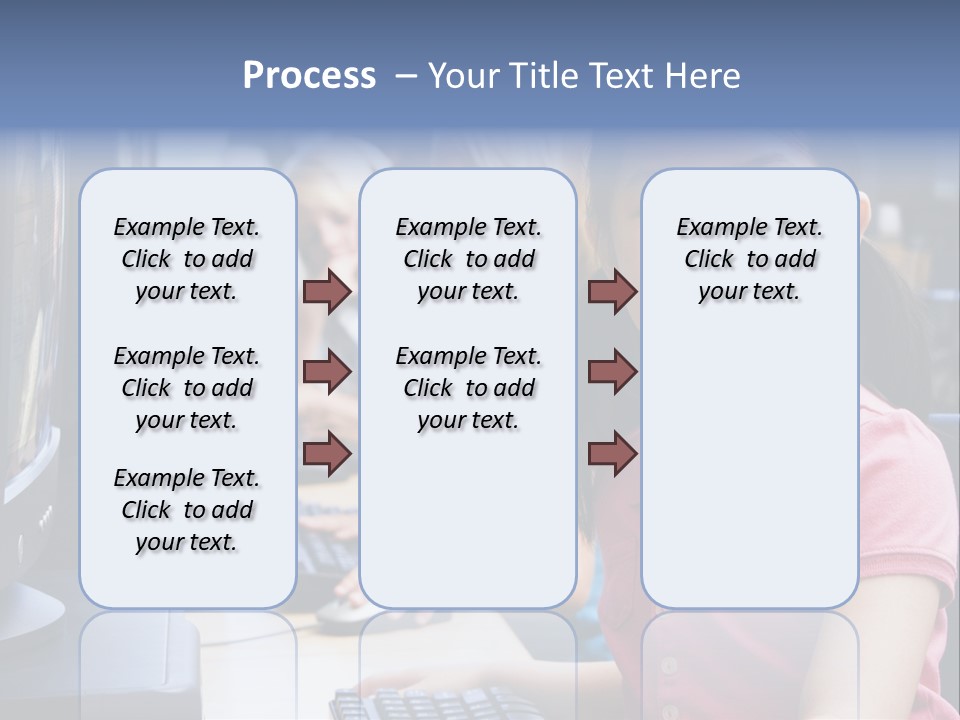 Background Camera Chinese PowerPoint Template