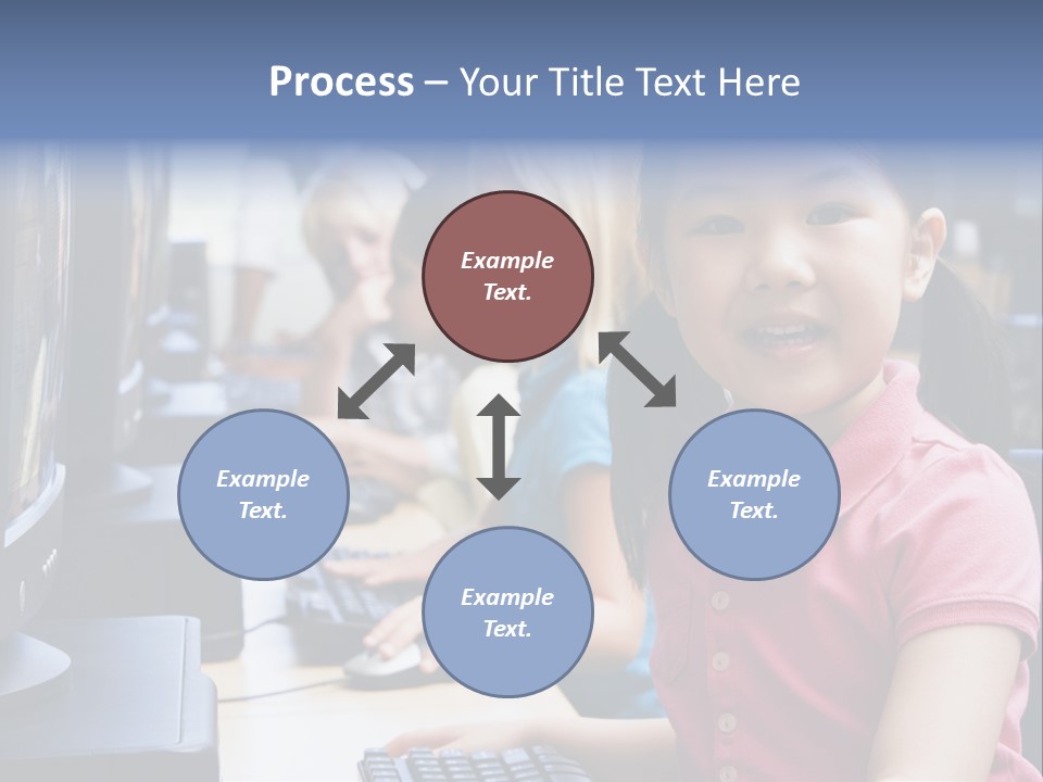 Background Camera Chinese PowerPoint Template