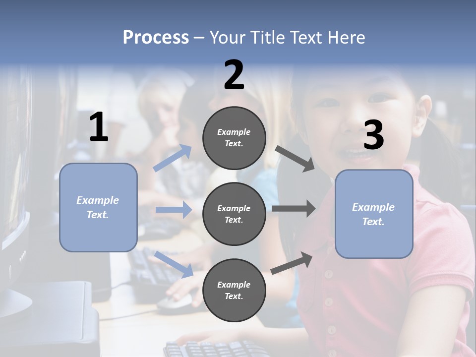 Background Camera Chinese PowerPoint Template