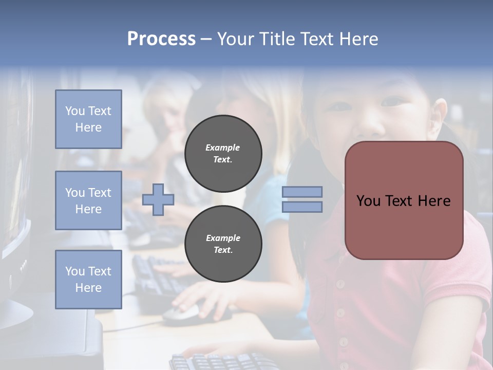 Background Camera Chinese PowerPoint Template