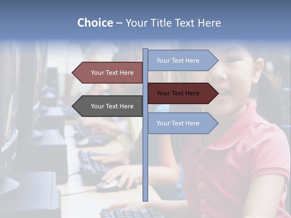 Background Camera Chinese PowerPoint Template