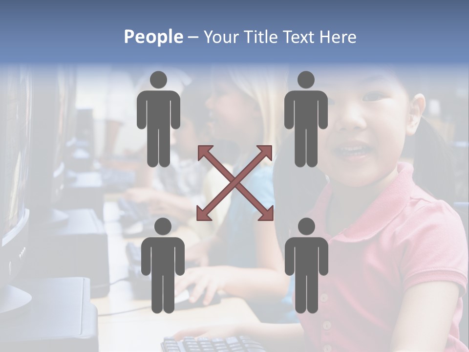 Background Camera Chinese PowerPoint Template