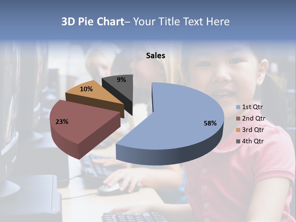 Background Camera Chinese PowerPoint Template