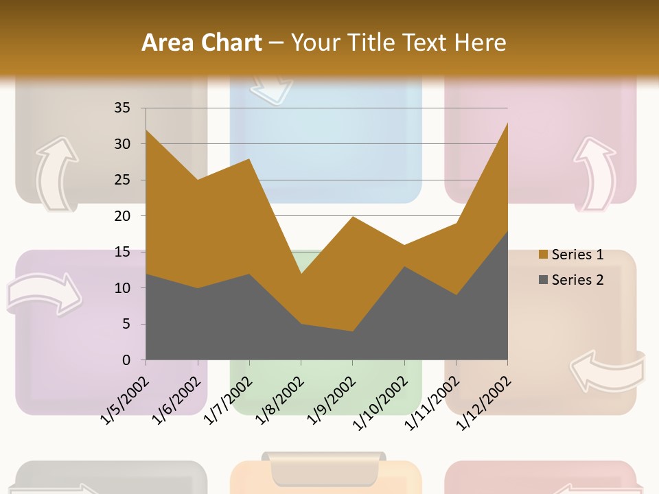 A Set Of Different Colored Folders With Arrows On Them PowerPoint Template