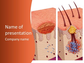 Nurse Blood Biology PowerPoint Template