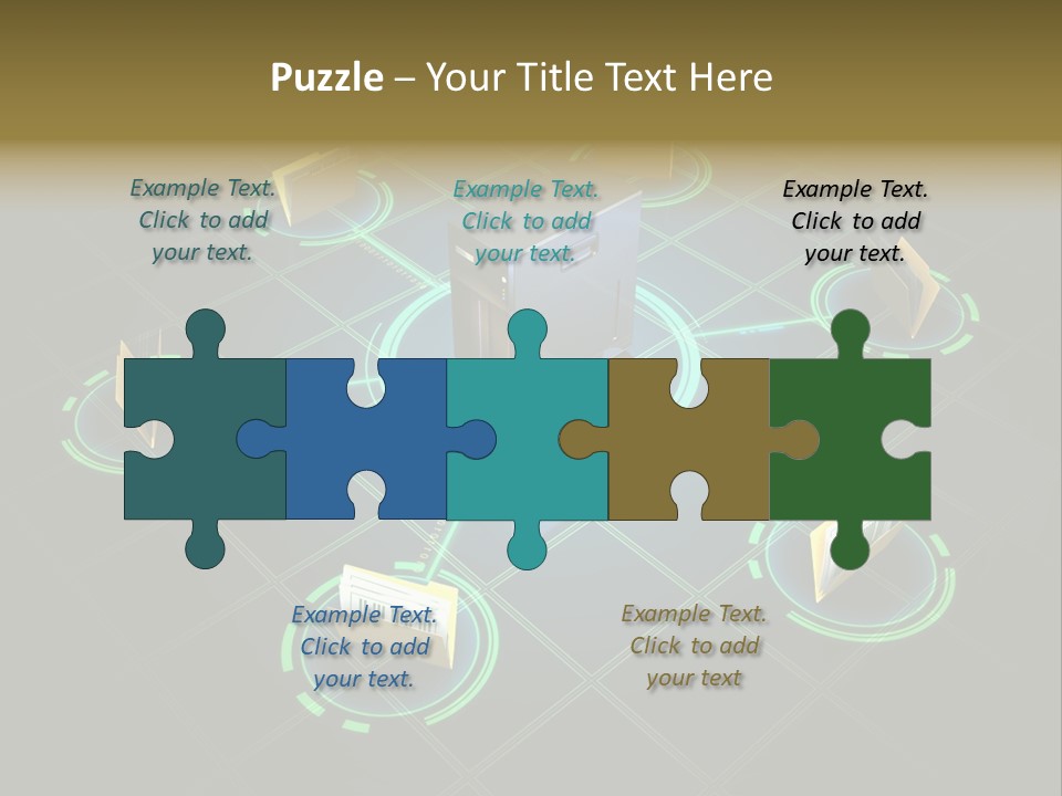 Yellow Hosting Page PowerPoint Template