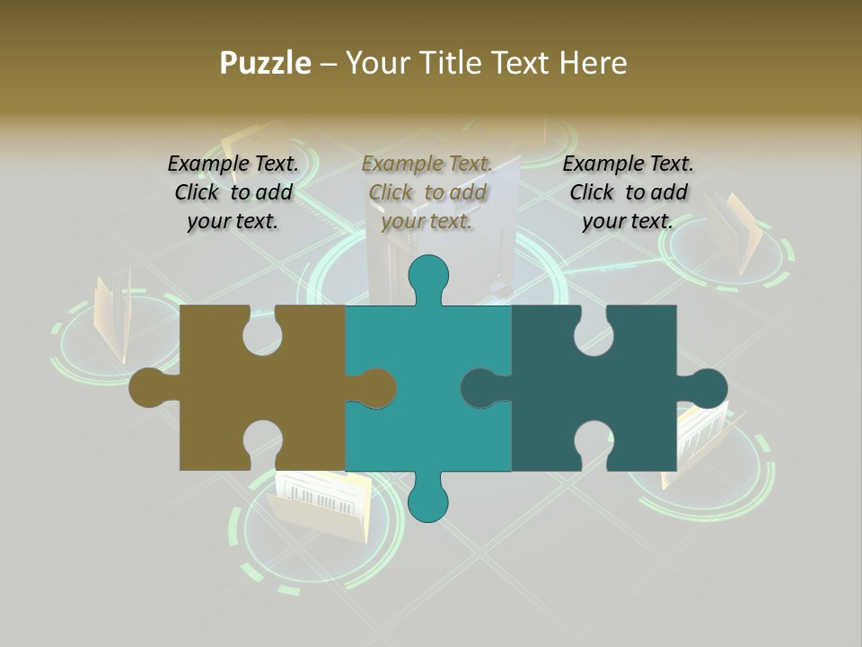 Yellow Hosting Page PowerPoint Template
