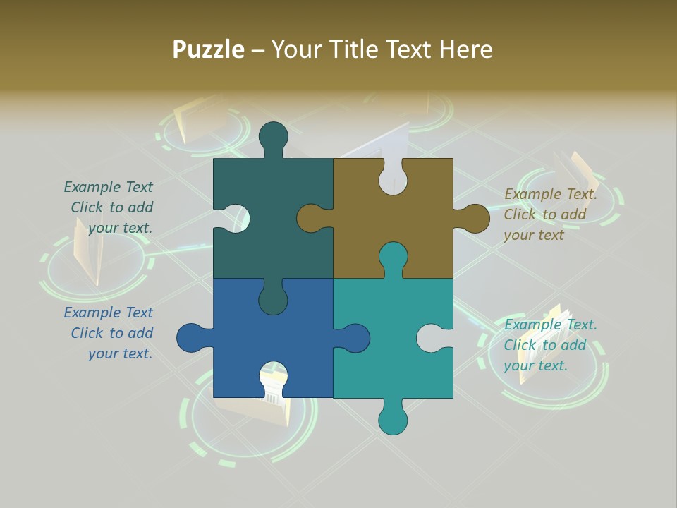 Yellow Hosting Page PowerPoint Template