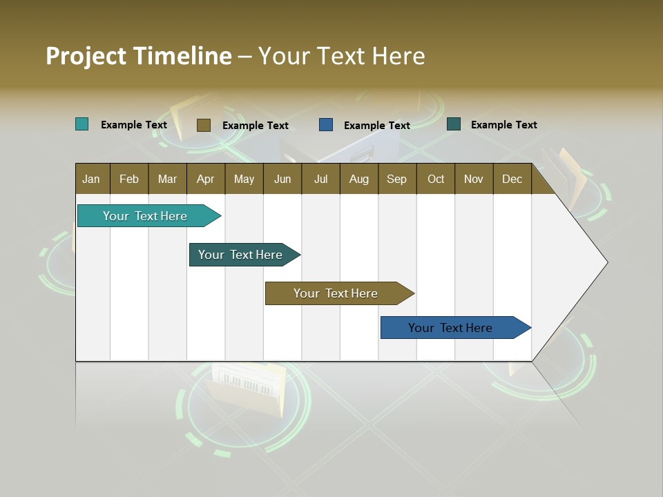 Yellow Hosting Page PowerPoint Template