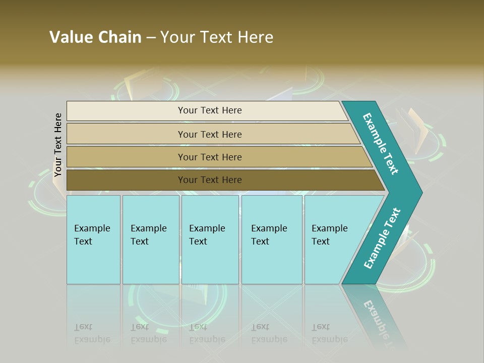 Yellow Hosting Page PowerPoint Template