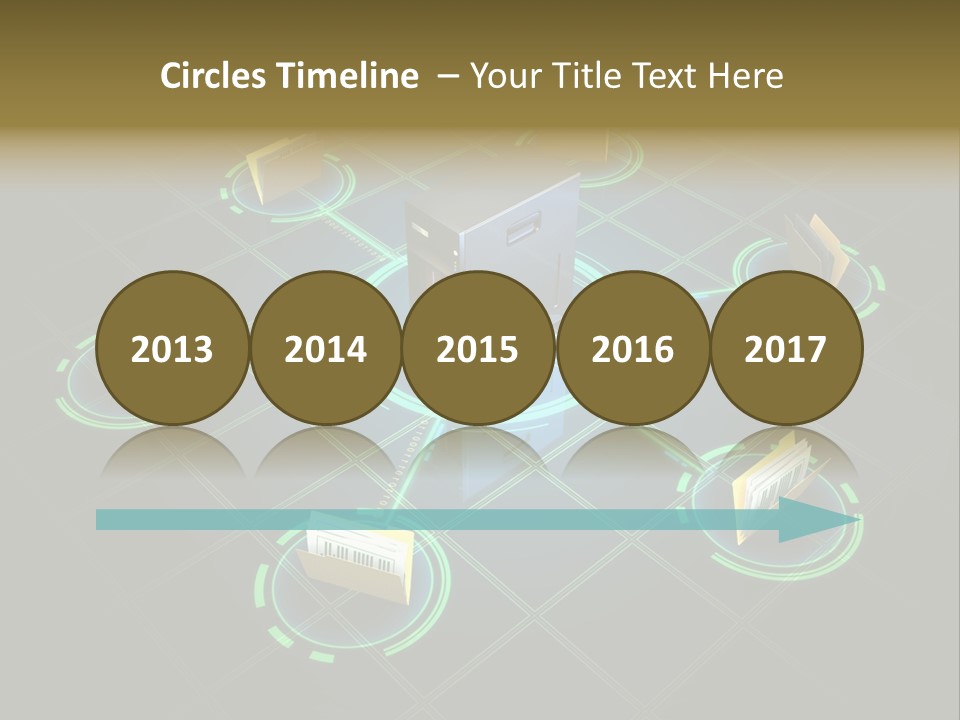 Yellow Hosting Page PowerPoint Template