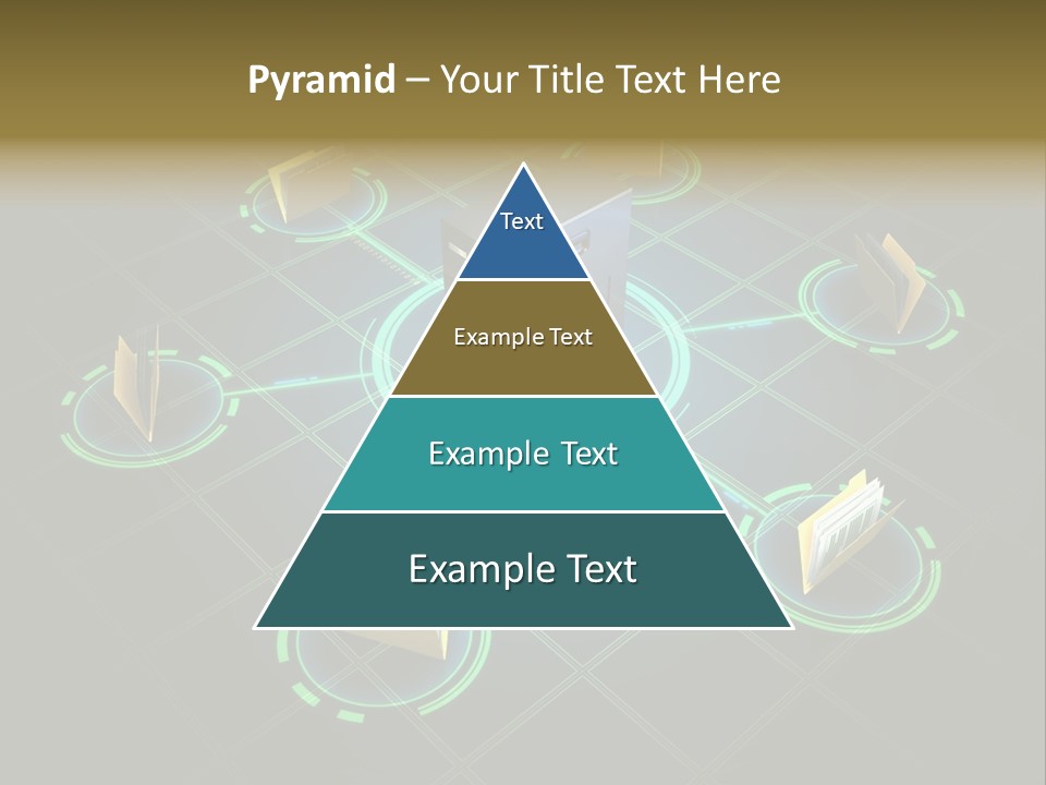 Yellow Hosting Page PowerPoint Template