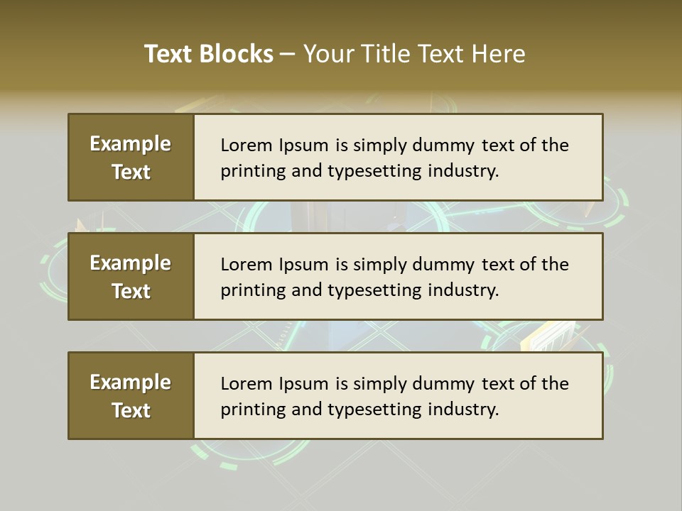 Yellow Hosting Page PowerPoint Template