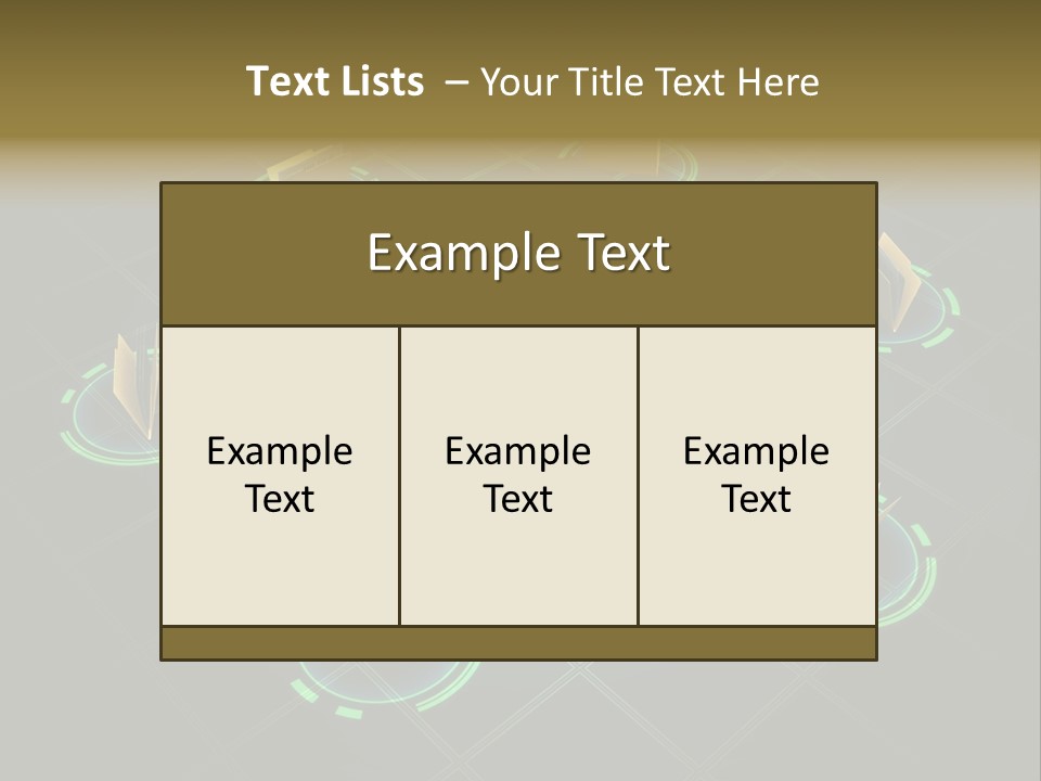 Yellow Hosting Page PowerPoint Template