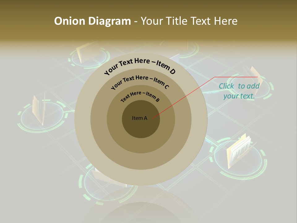 Yellow Hosting Page PowerPoint Template