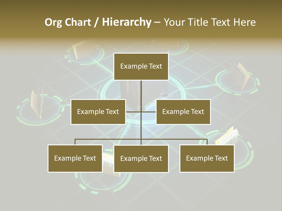 Yellow Hosting Page PowerPoint Template