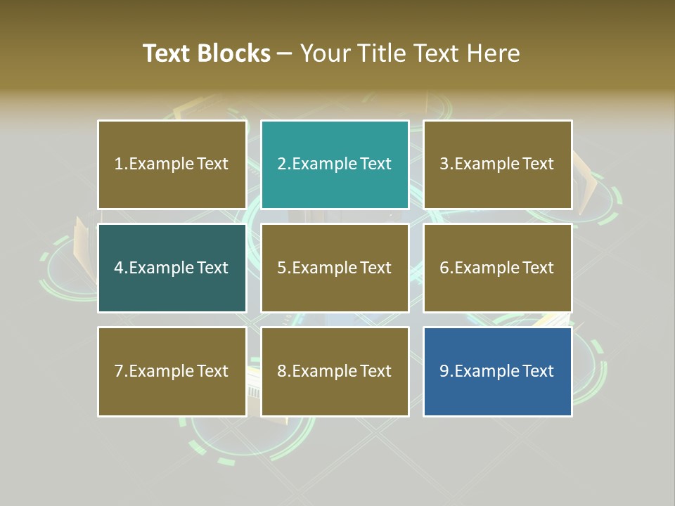 Yellow Hosting Page PowerPoint Template