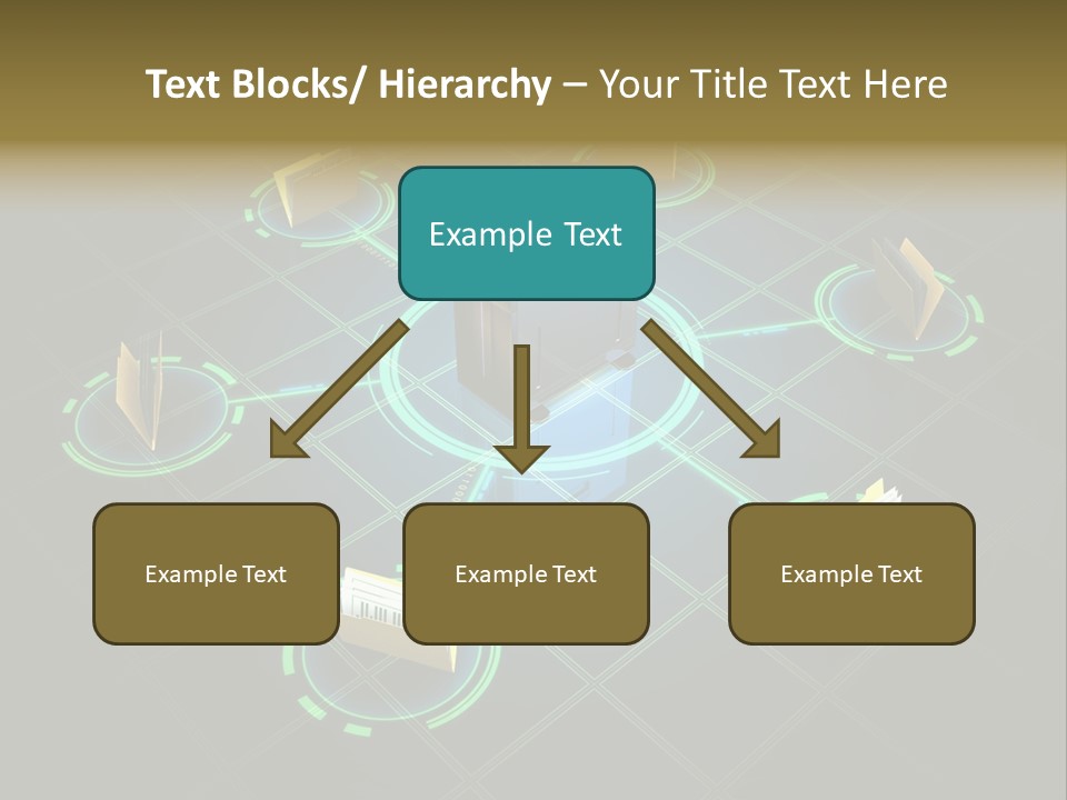 Yellow Hosting Page PowerPoint Template