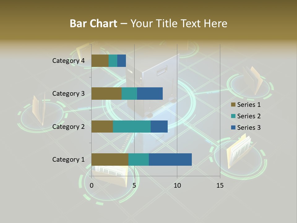 Yellow Hosting Page PowerPoint Template