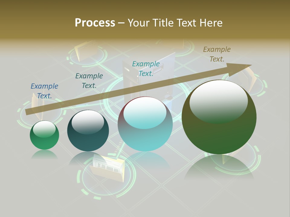Yellow Hosting Page PowerPoint Template