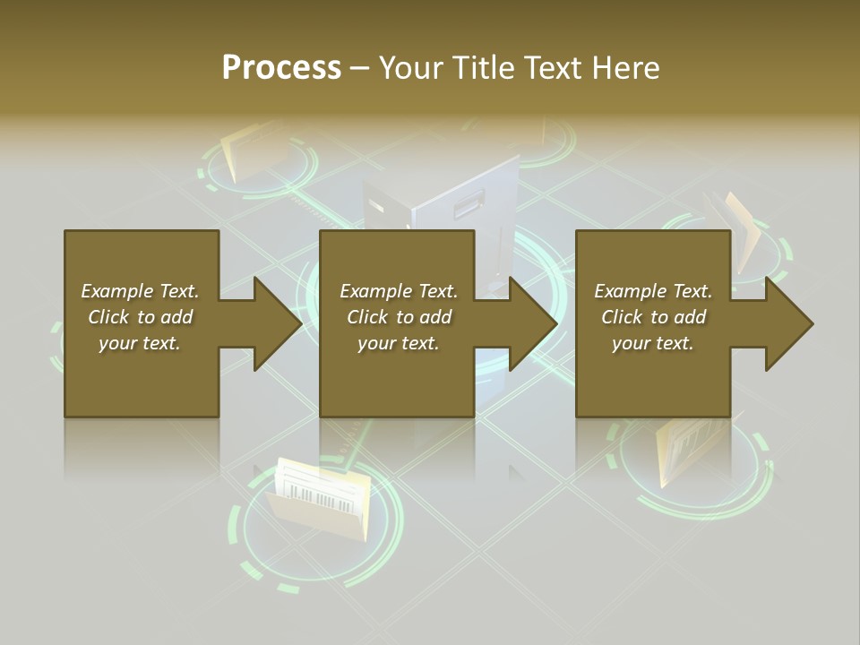 Yellow Hosting Page PowerPoint Template
