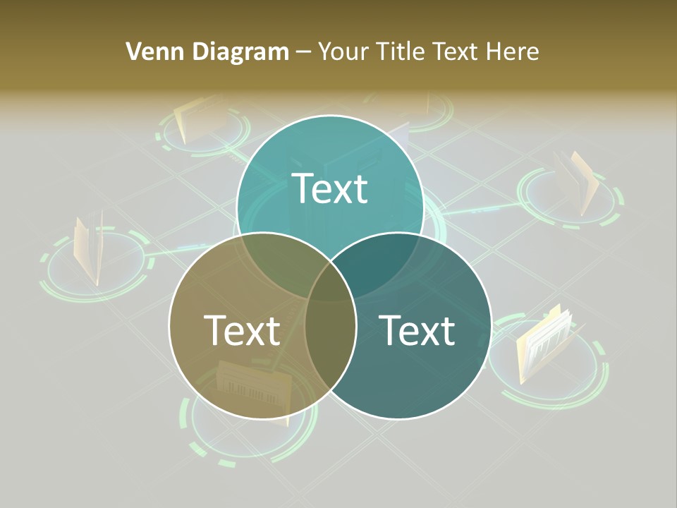 Yellow Hosting Page PowerPoint Template