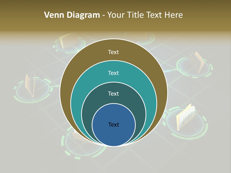 Yellow Hosting Page PowerPoint Template