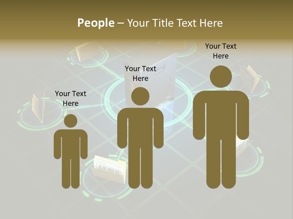 Yellow Hosting Page PowerPoint Template