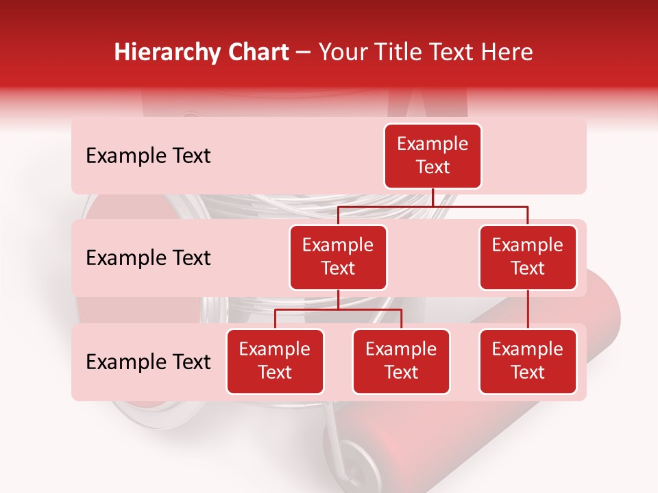 A Red Paint Can With A Brush On Top Of It PowerPoint Template