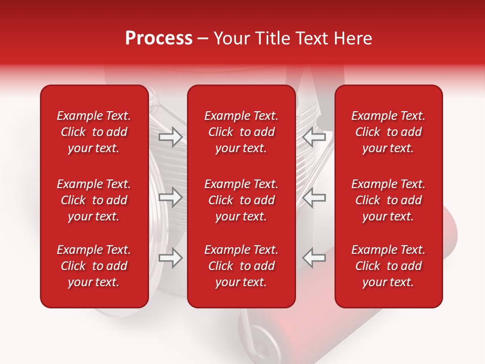 A Red Paint Can With A Brush On Top Of It PowerPoint Template