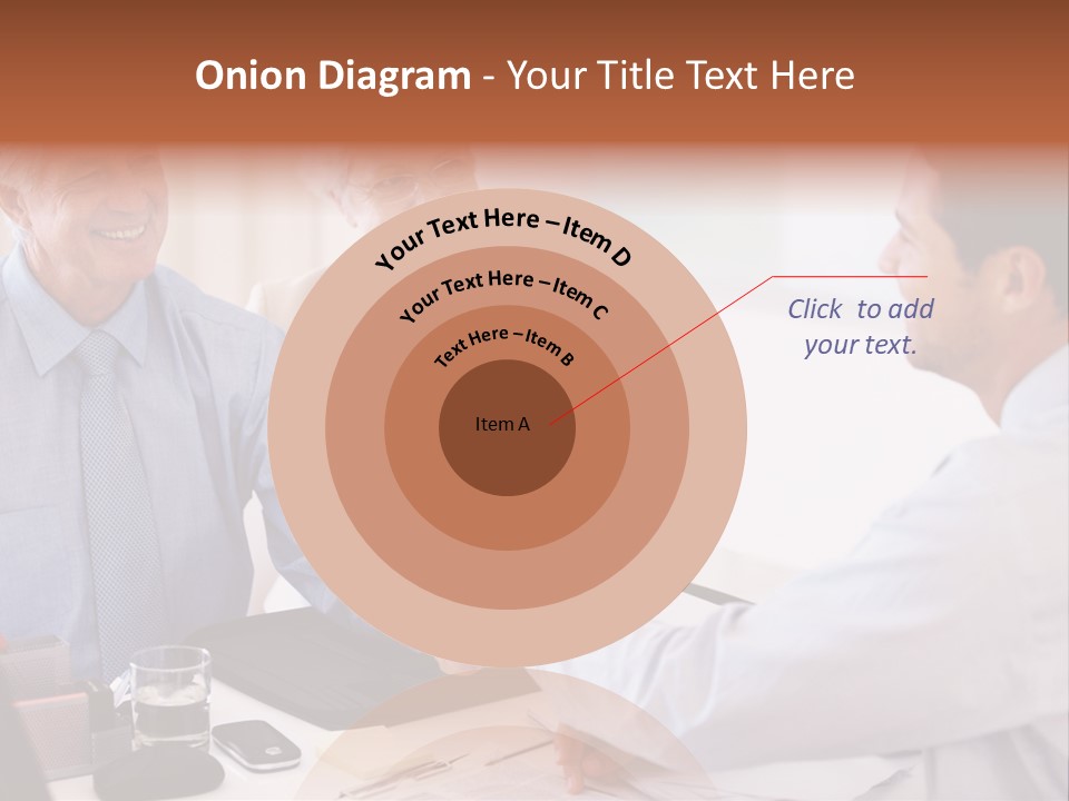 A Group Of People Shaking Hands At A Table PowerPoint Template