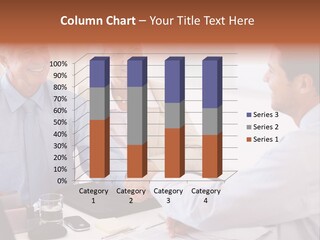 A Group Of People Shaking Hands At A Table PowerPoint Template