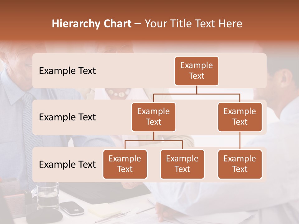 A Group Of People Shaking Hands At A Table PowerPoint Template