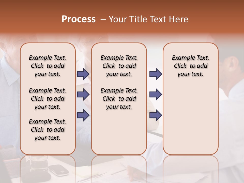 A Group Of People Shaking Hands At A Table PowerPoint Template