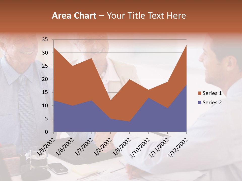 A Group Of People Shaking Hands At A Table PowerPoint Template